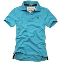 heren abercrombie and fitch korte polo t-shirt moose logo saffier Enschede Shop 8hqnr488